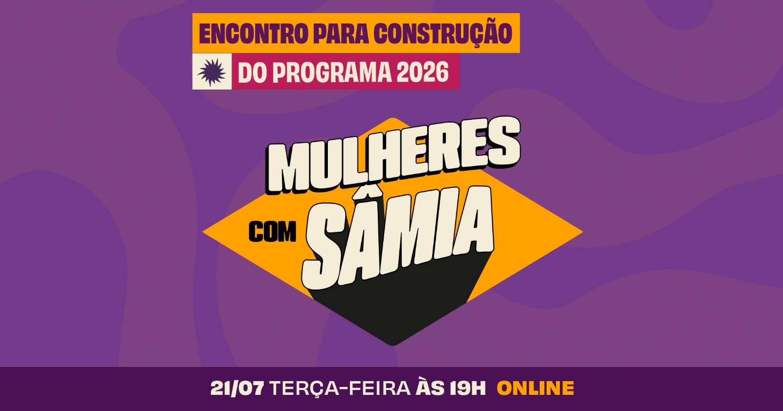Mulheres com Sâmia
