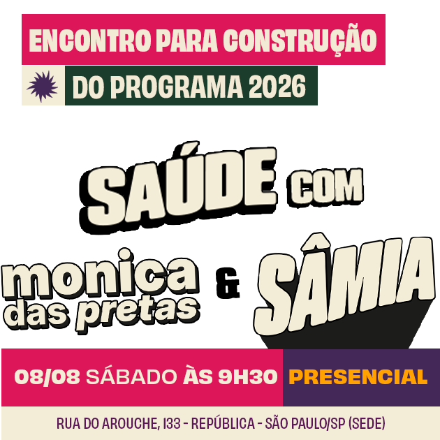Encontro para construção do programa 2026 - Saúde com Sâmia